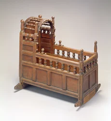 Wiege, aus Barnstable oder Yarmouth, Massachusetts, 1665-85